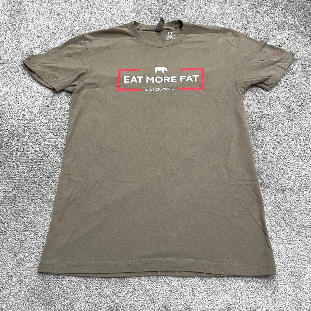 Next Level Graphic T-Shirt Womens Small Green Crew Neck Short Sleeve Casual Tee